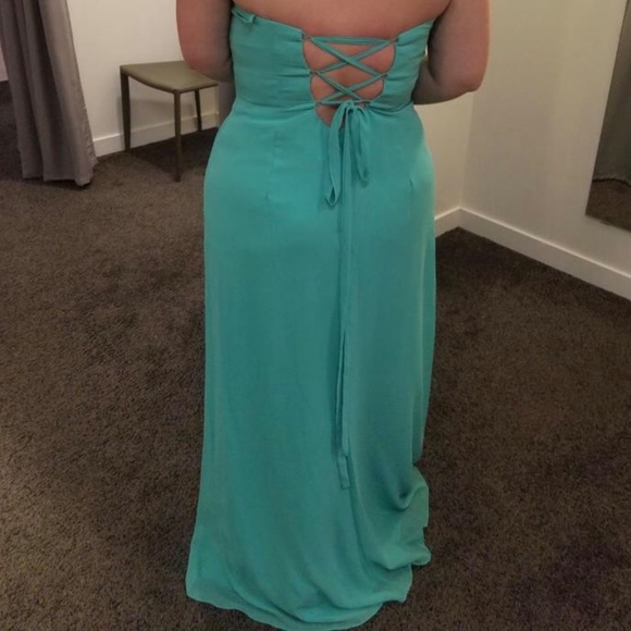 Seamist Strapless Bridesmaid Dress - Picture 4 of 4